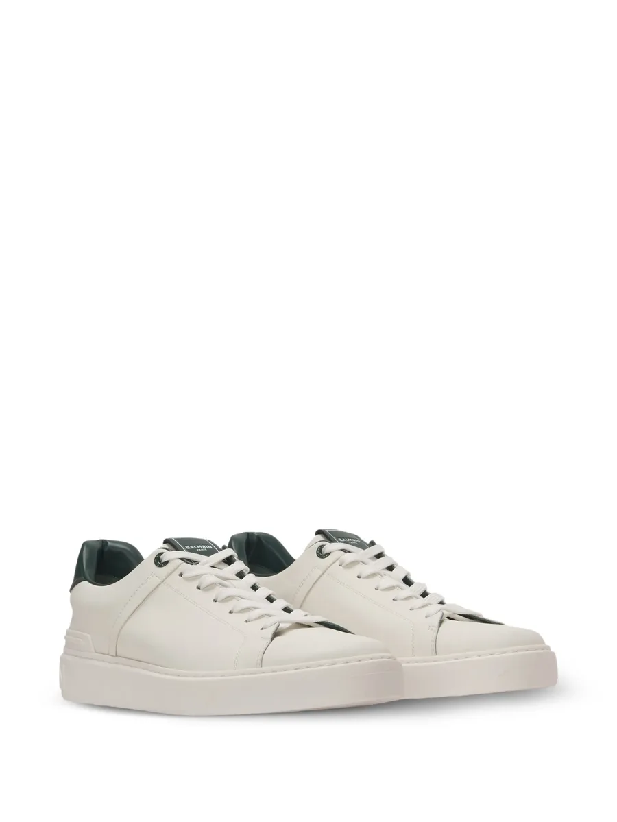 B-Court smooth leather trainers 3
