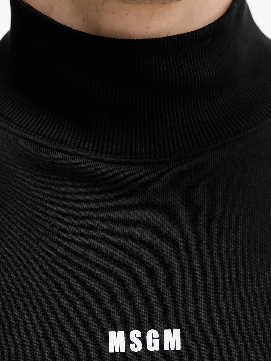 roll-neck logo-detail sweater 10