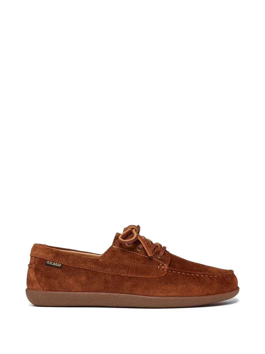 Wilton Driver 4-Eye lace-up boat shoes 1