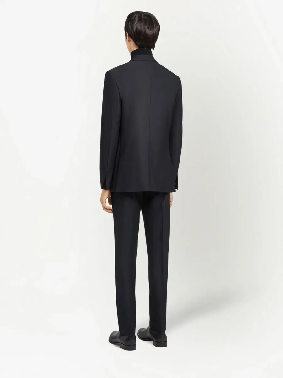 Trofeo 600 single-breasted wool-silk suit 6