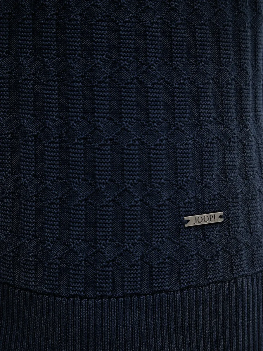 textured long-sleeve jumper 10