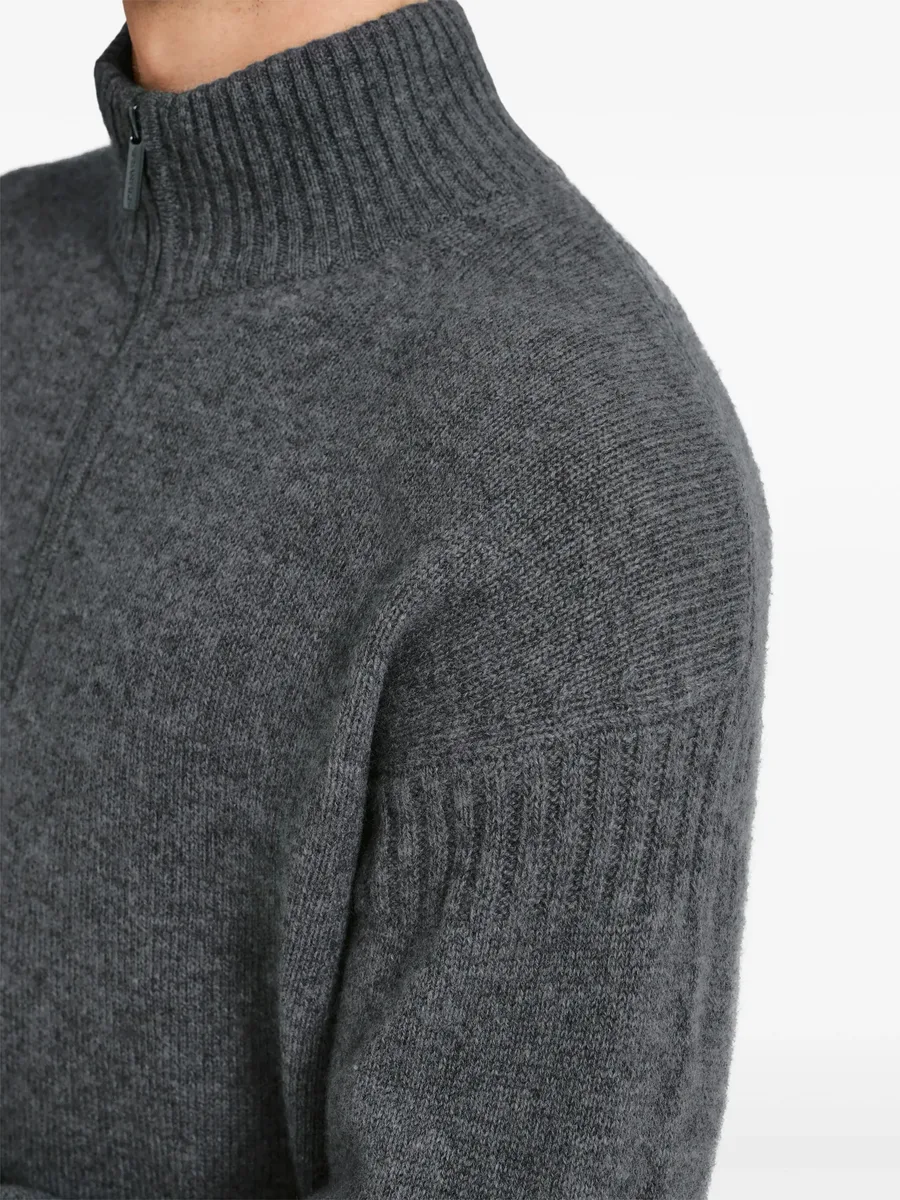zip cashmere jumper 10