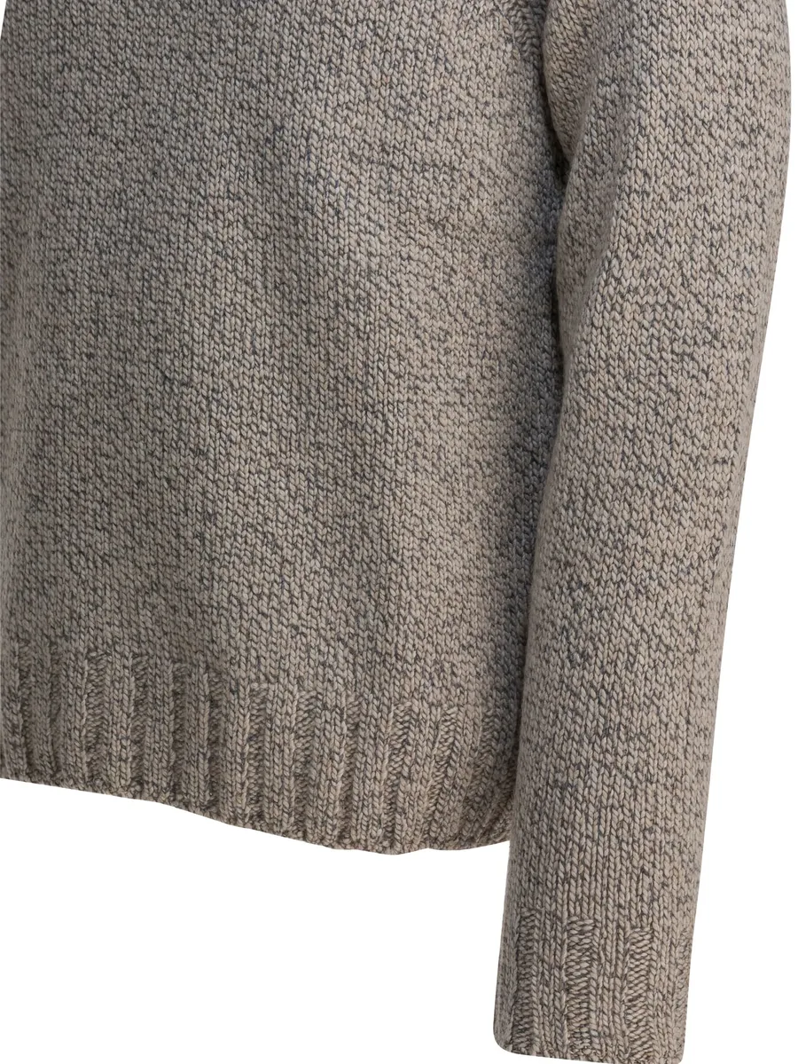 roll-neck knitted sweater 6