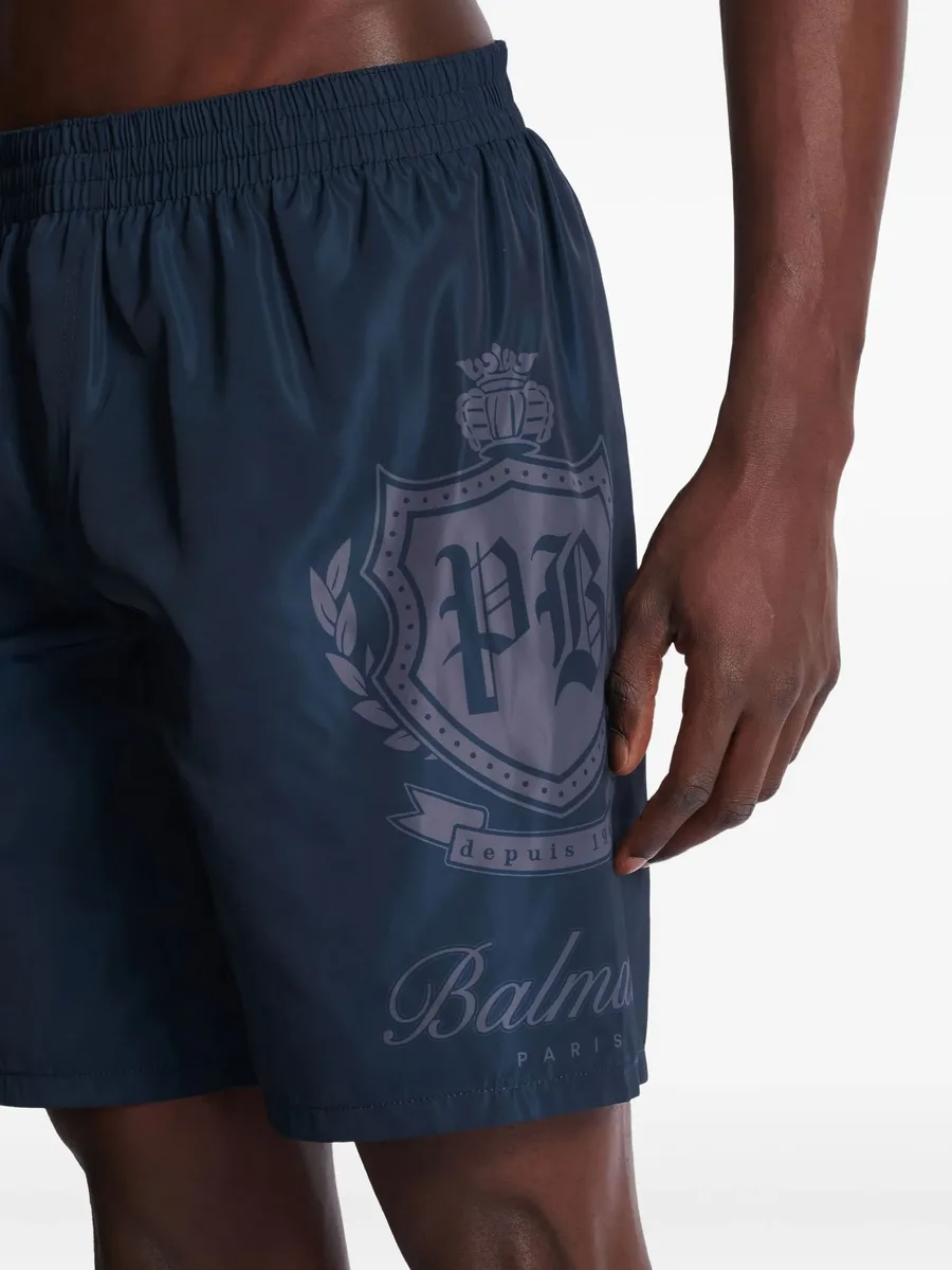 logo swim shorts 9