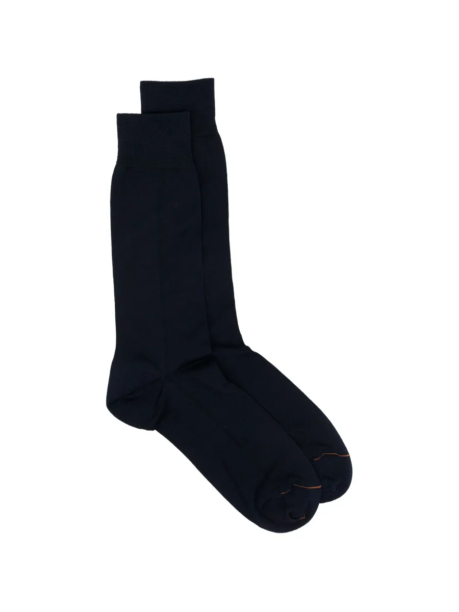 ribbed-cuff socks 1