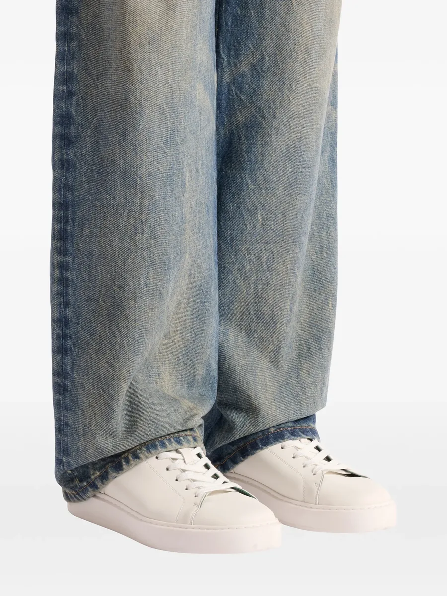 B-Court smooth leather trainers 13