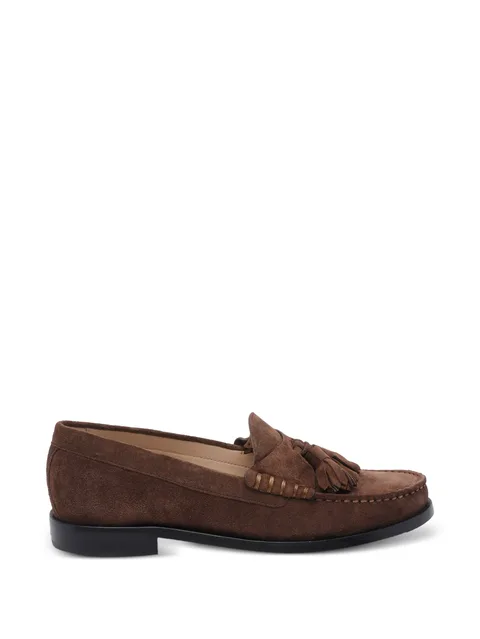 tassel round toe loafers