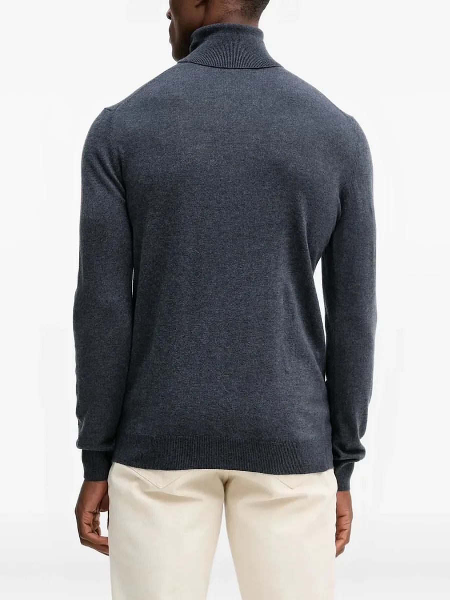 roll-neck logo sweater 5