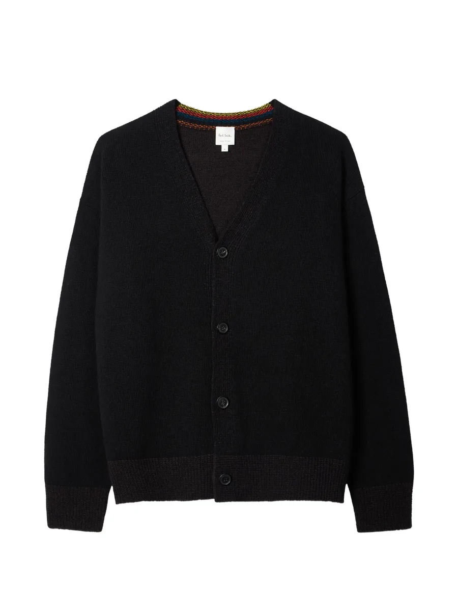 V-neck buttoned cardigan 2
