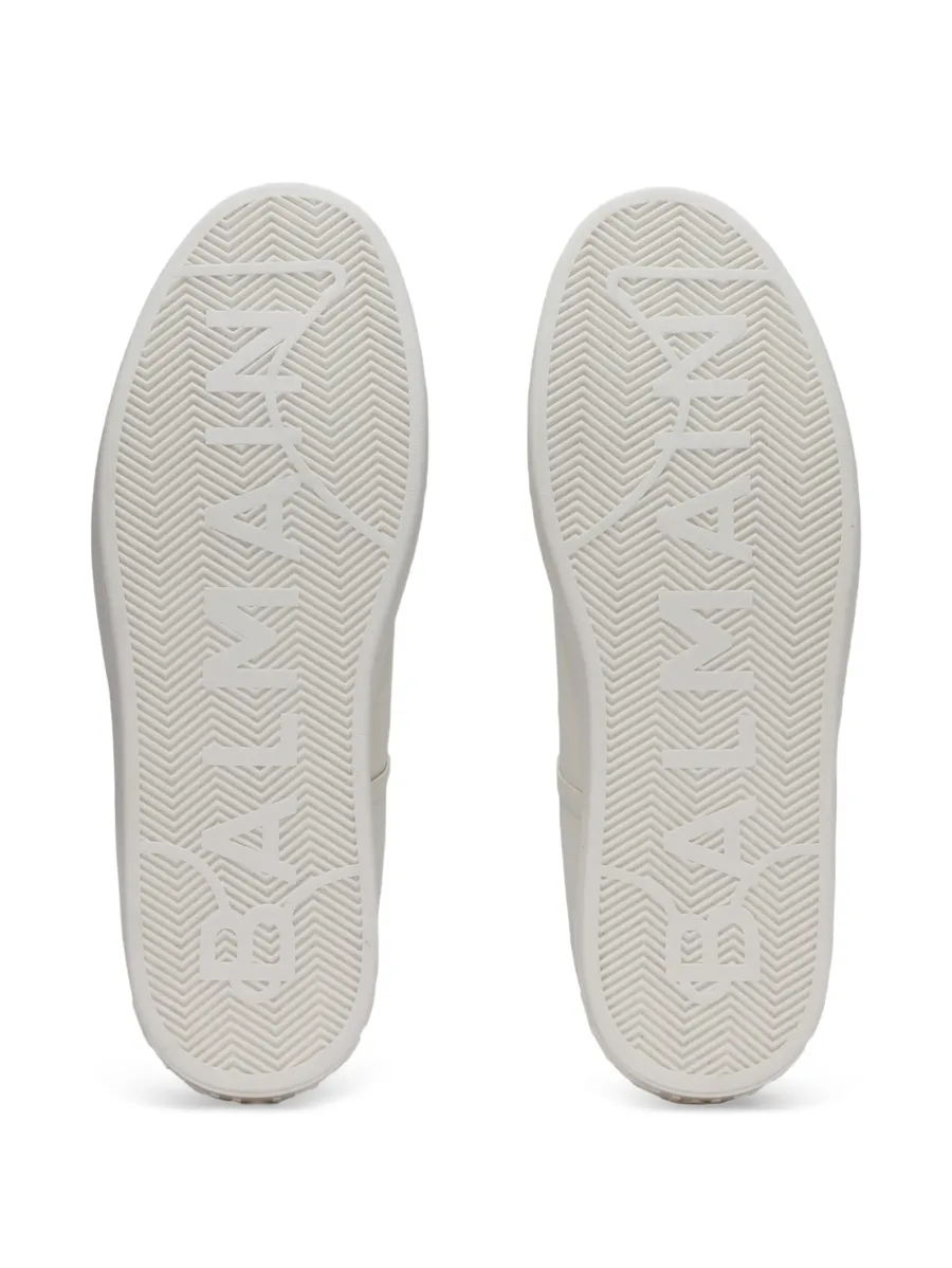B-Court smooth leather trainers 7