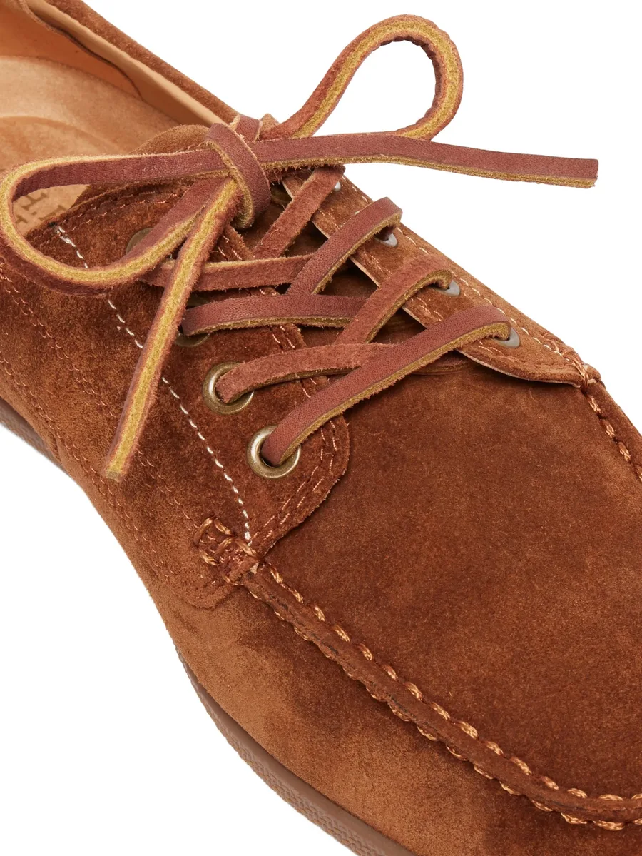 Wilton Driver 4-Eye lace-up boat shoes 11