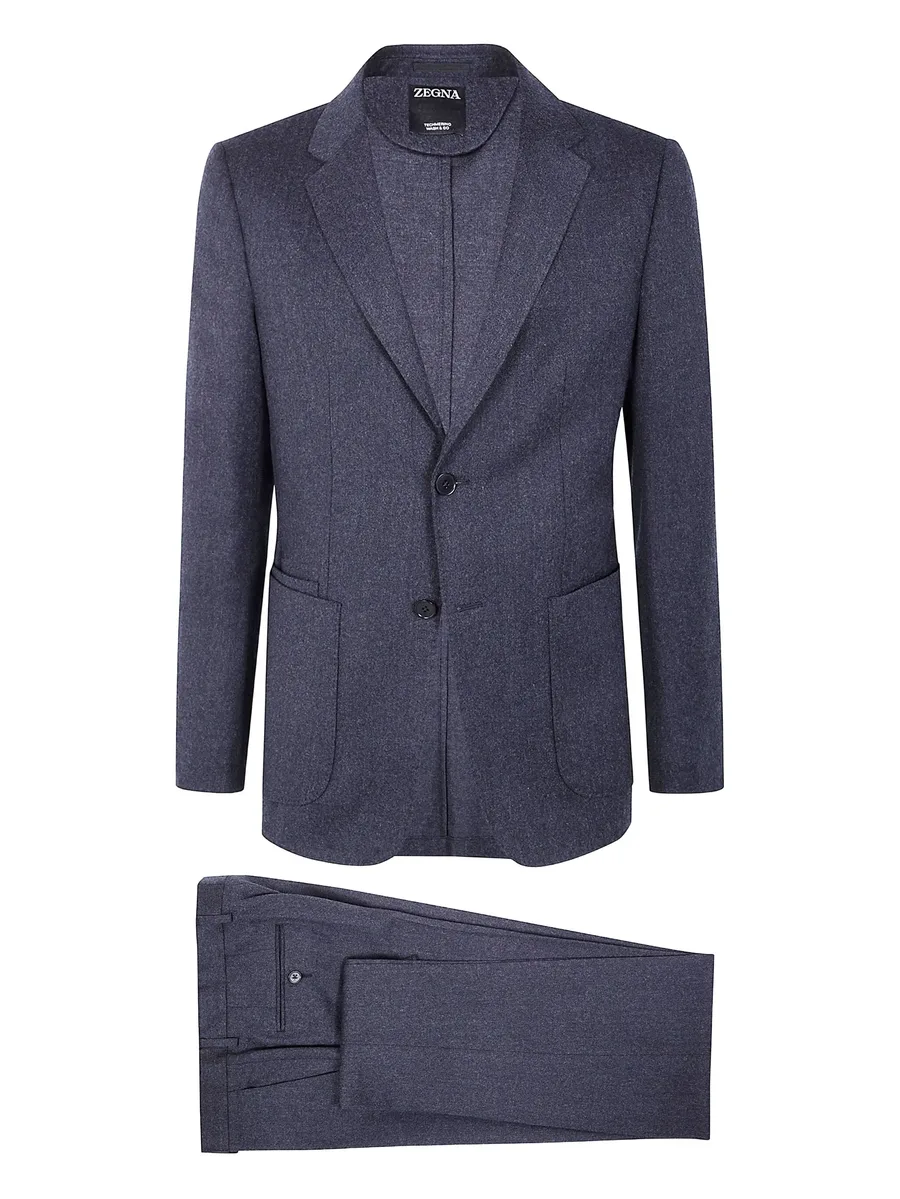 two-button wool suit 1