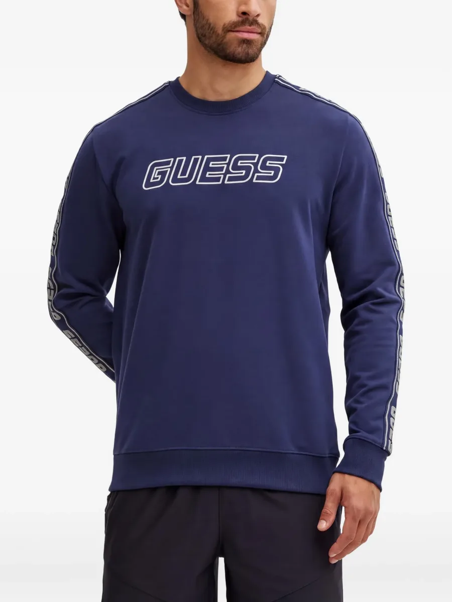 logo tape sweater 2