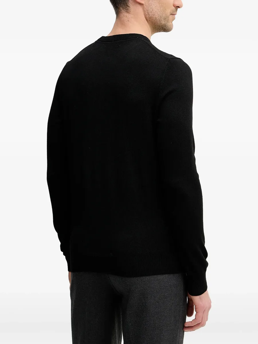 crew neck long-sleeve sweater 5
