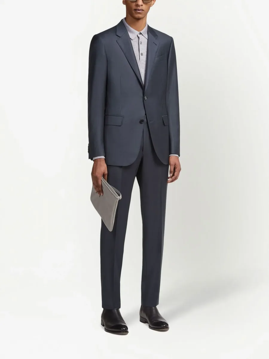 Trofeo single-breasted wool suit 3