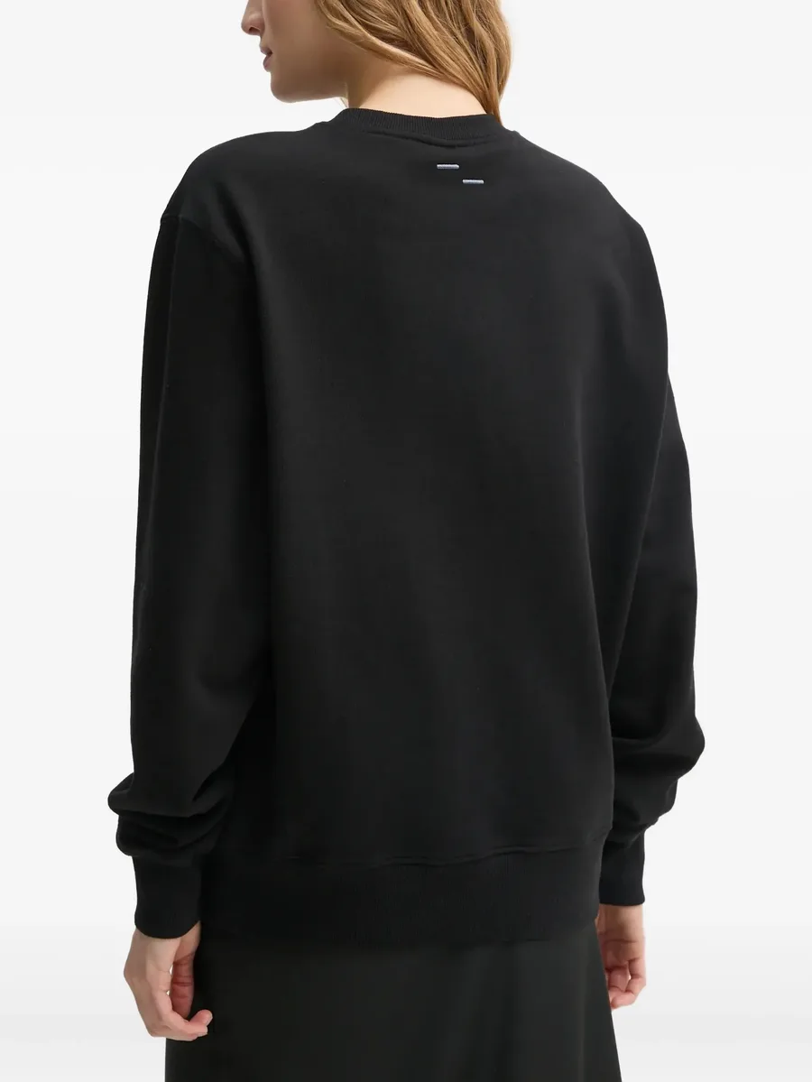 embroidered logo sweatshirt 8