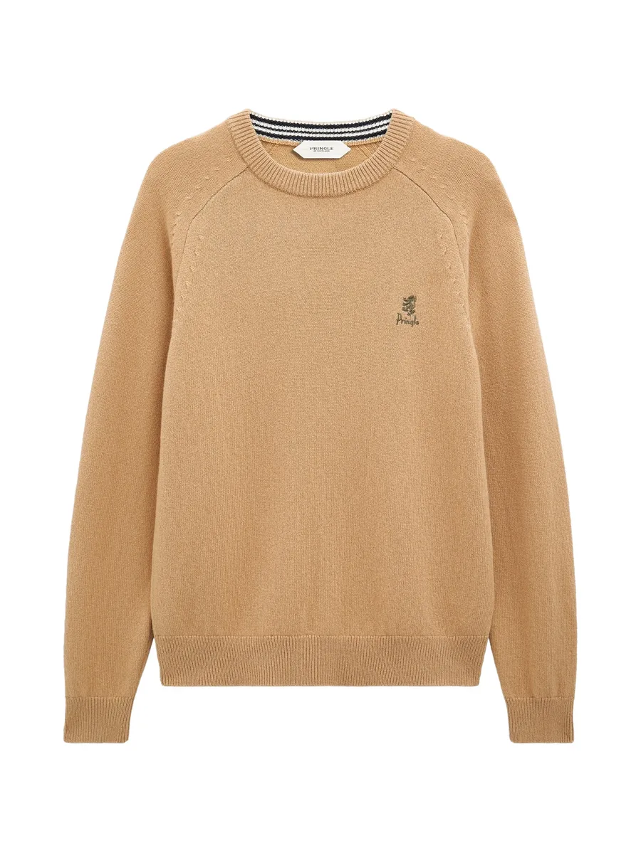 crew-neck logo sweater 2