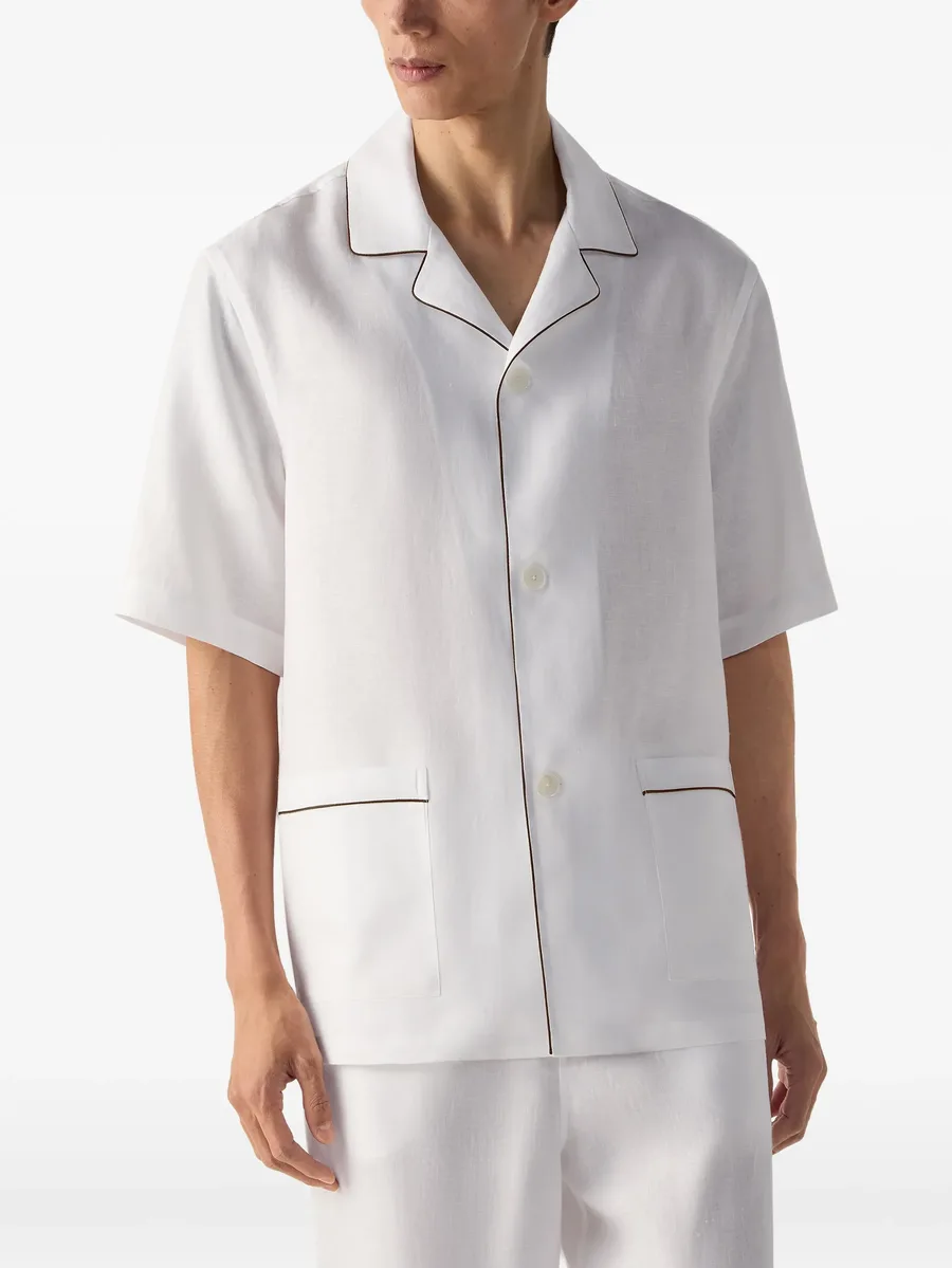 piped oasi lino pyjamas 5
