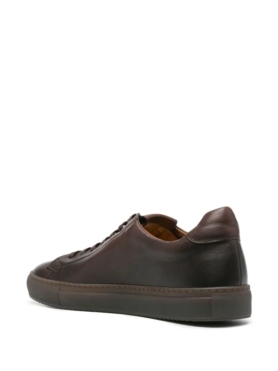 lace-up leather sneakers 6