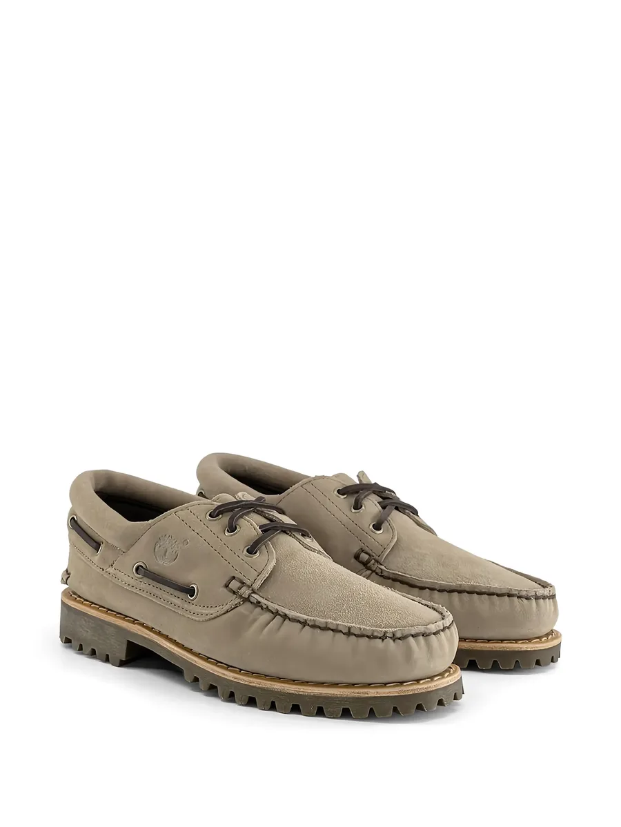 Mix Tape suede boat shoes 2