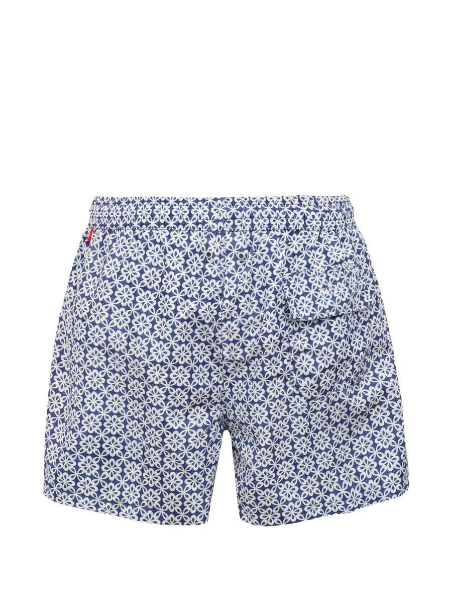 floral-print drawstring swim shorts 3