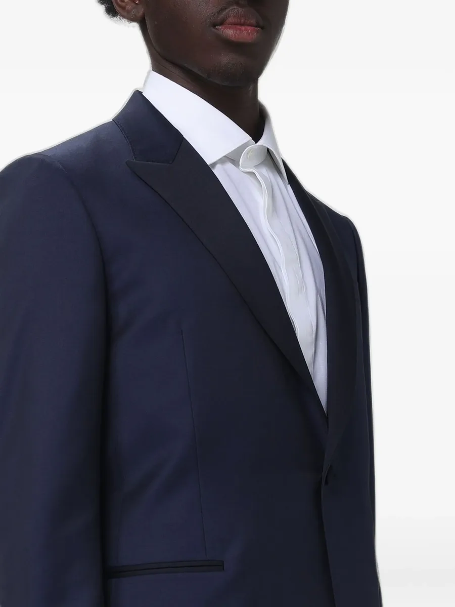 satin-lapel tailored suit 10