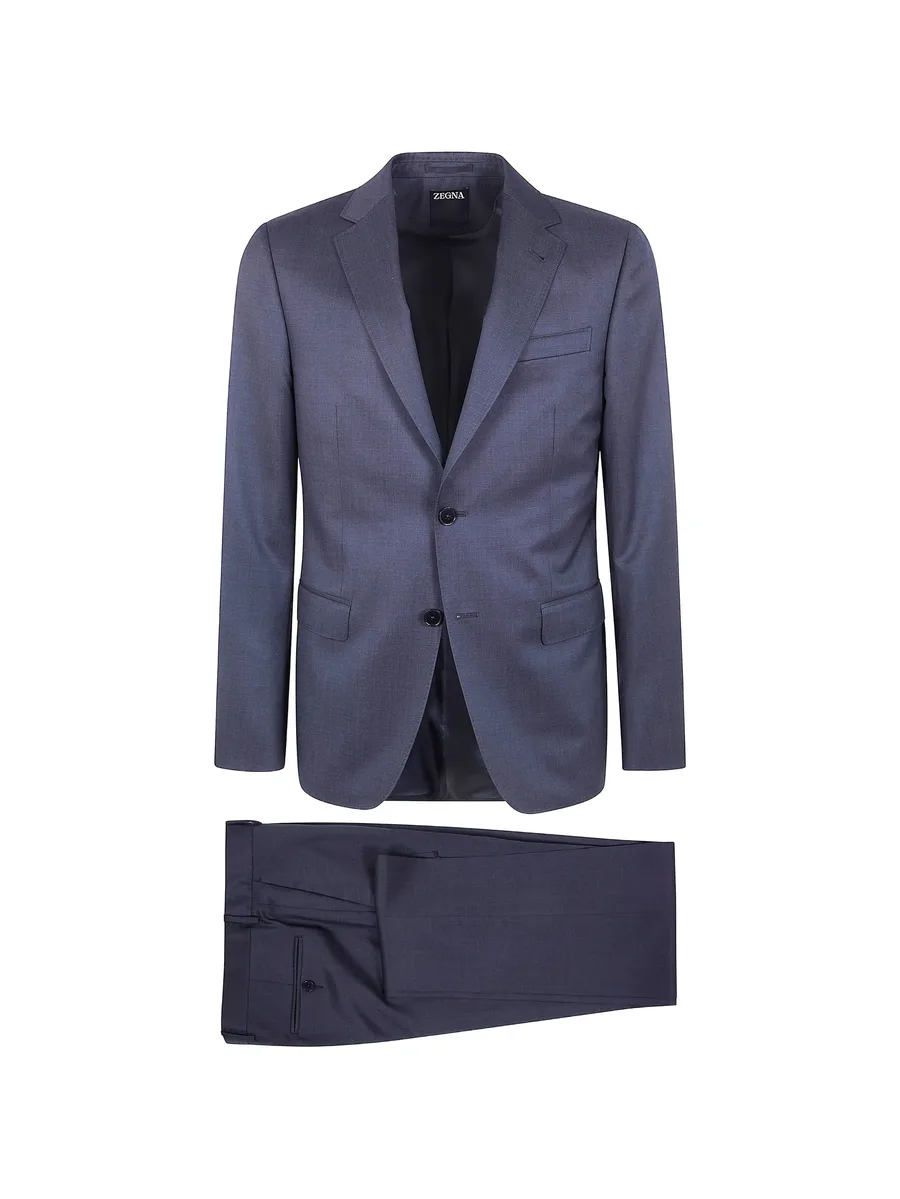 button-fastening suit set (set of two) 1