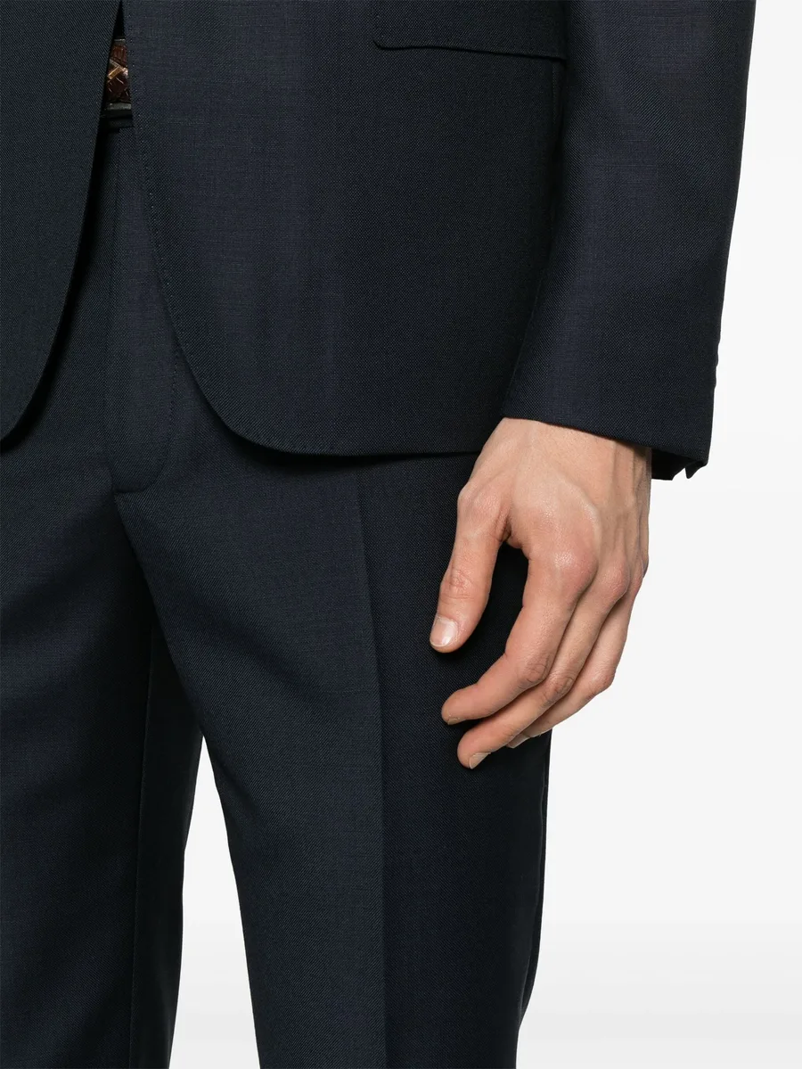 single-breasted wool suit 12