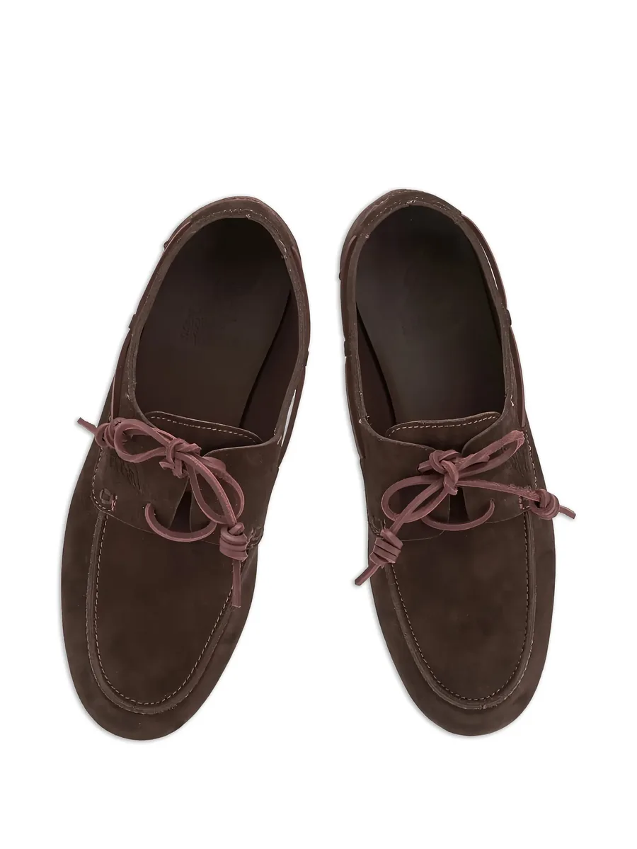 Pliario lace-up boat shoes 7