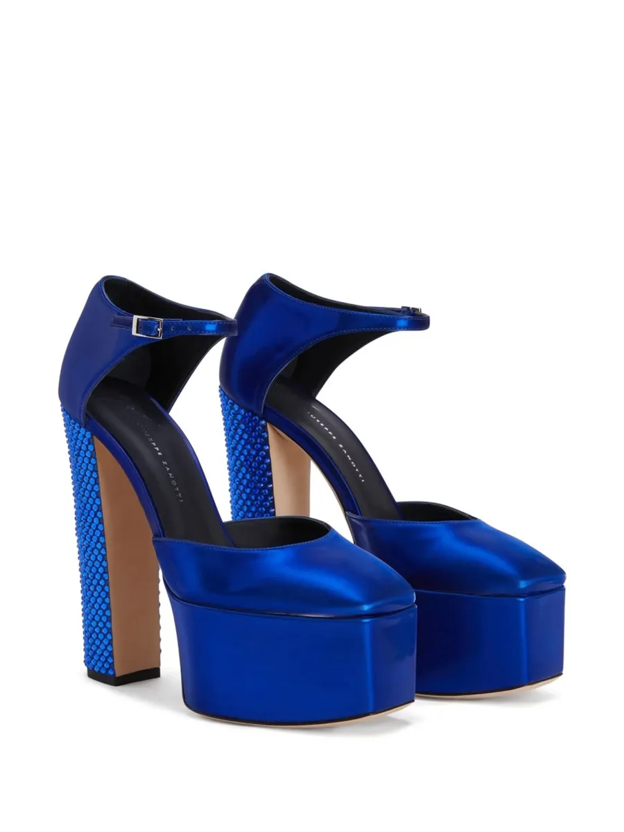 150mm Bebe Pixel platform pumps 4