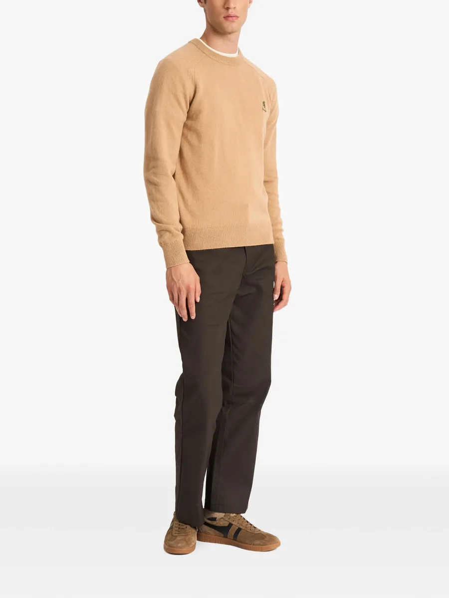 crew-neck logo sweater 3