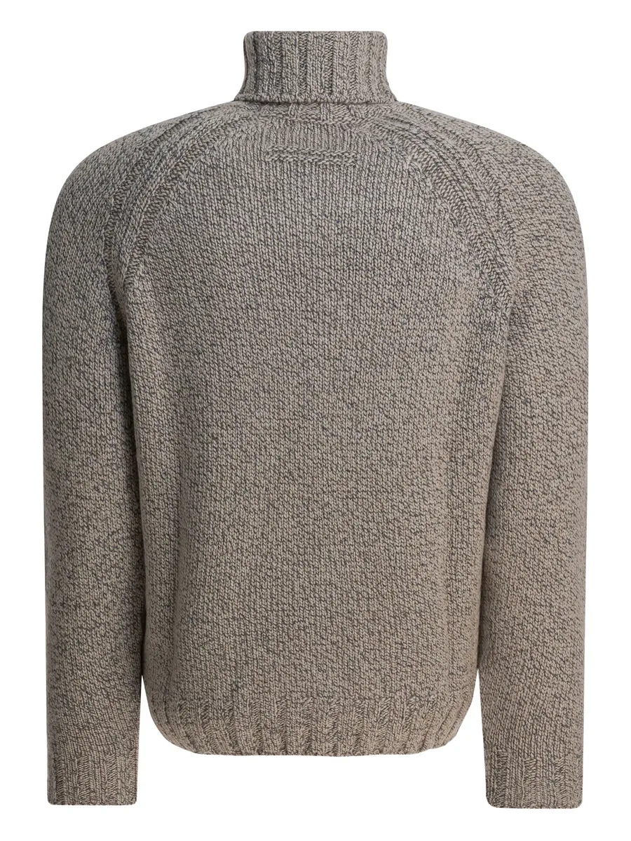 roll-neck knitted sweater 3
