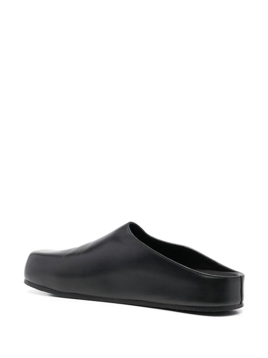 round-toe leather slippers 5