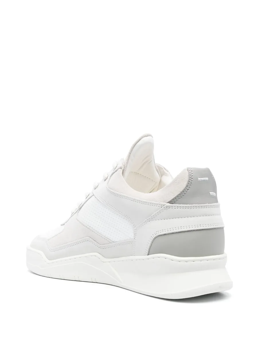 panelled low-top sneakers 5