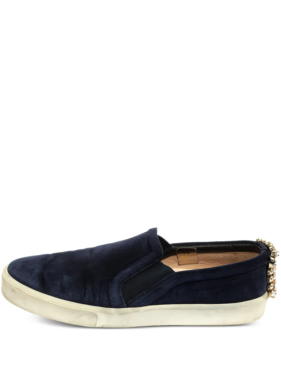 pre-owned Harlow slip-on sneakers 1