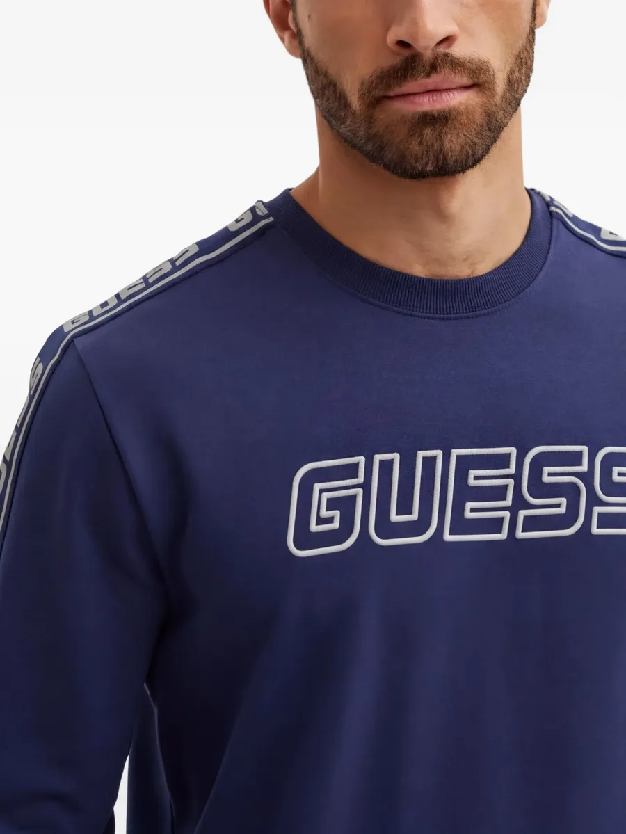 logo tape sweater 7