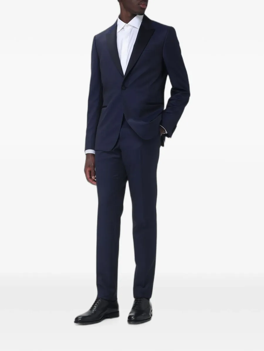 satin-lapel tailored suit 4