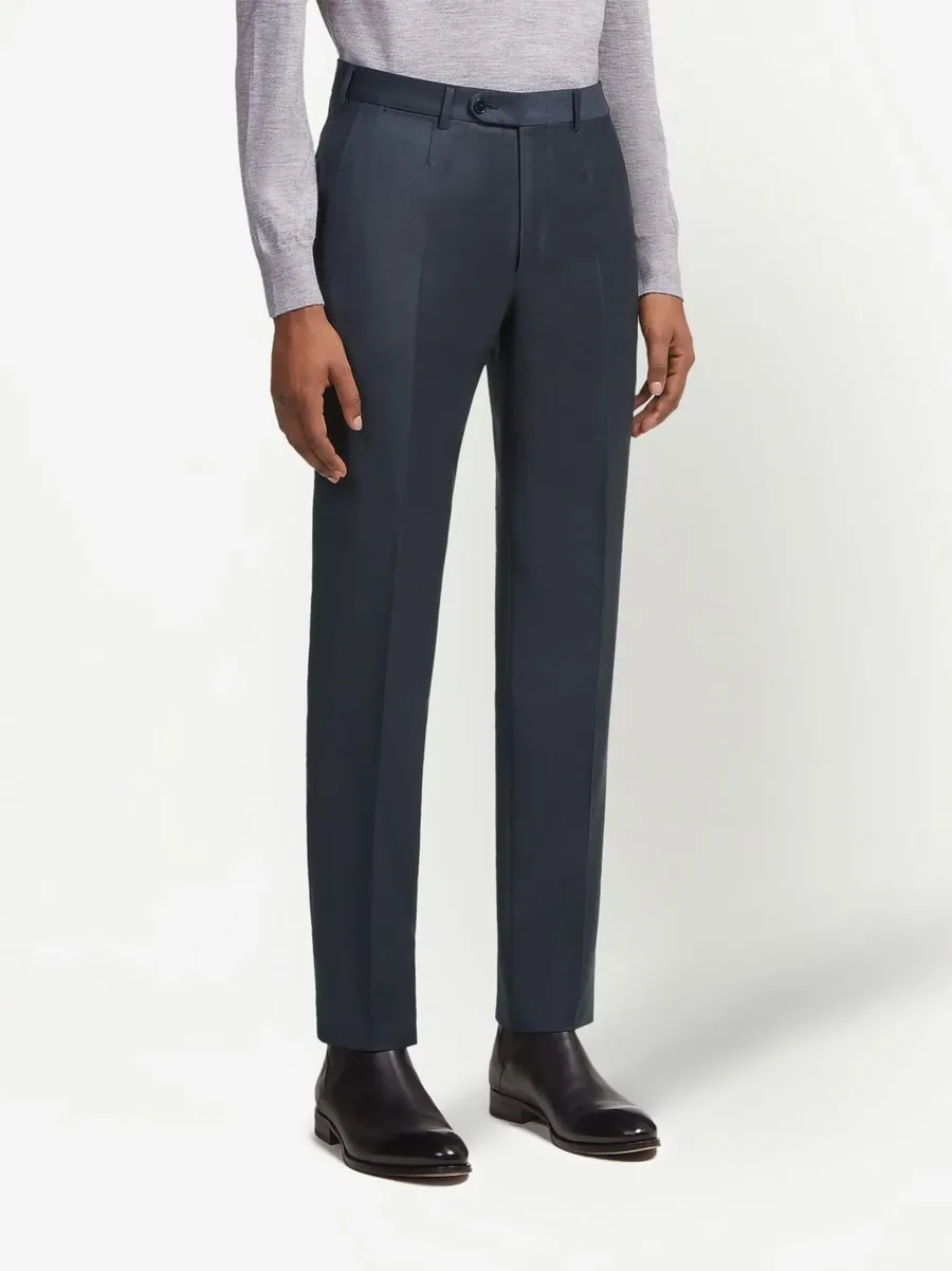 Trofeo single-breasted wool suit 8