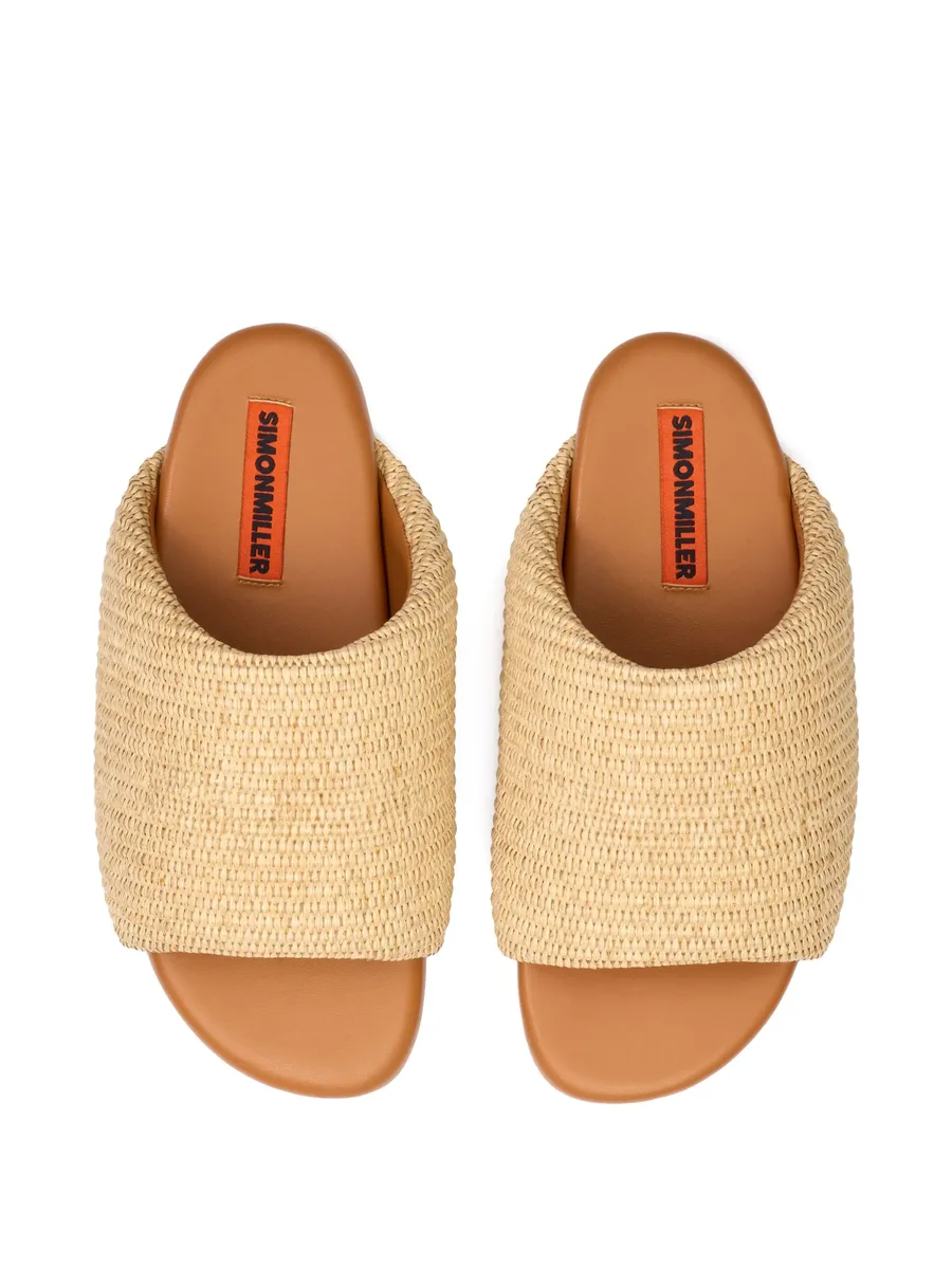 шлепанцы Raffia Bubble 4