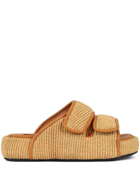 шлепанцы Raffia Cro