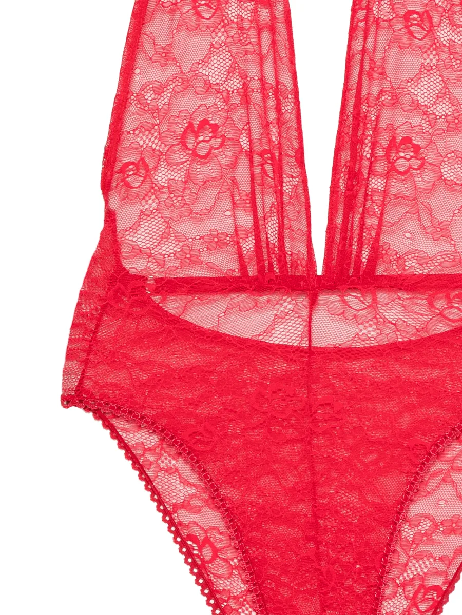lace halterneck bodysuit 5