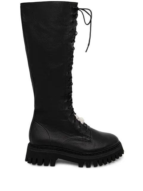 leather boots