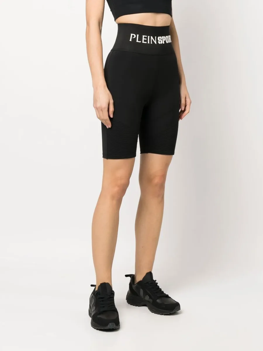 logo-waistband cycling shorts 5
