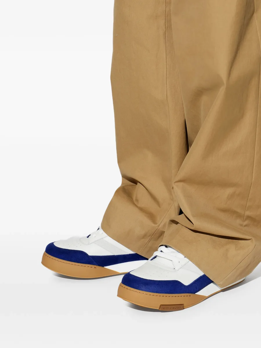 Yard panelled leather sneakers 9
