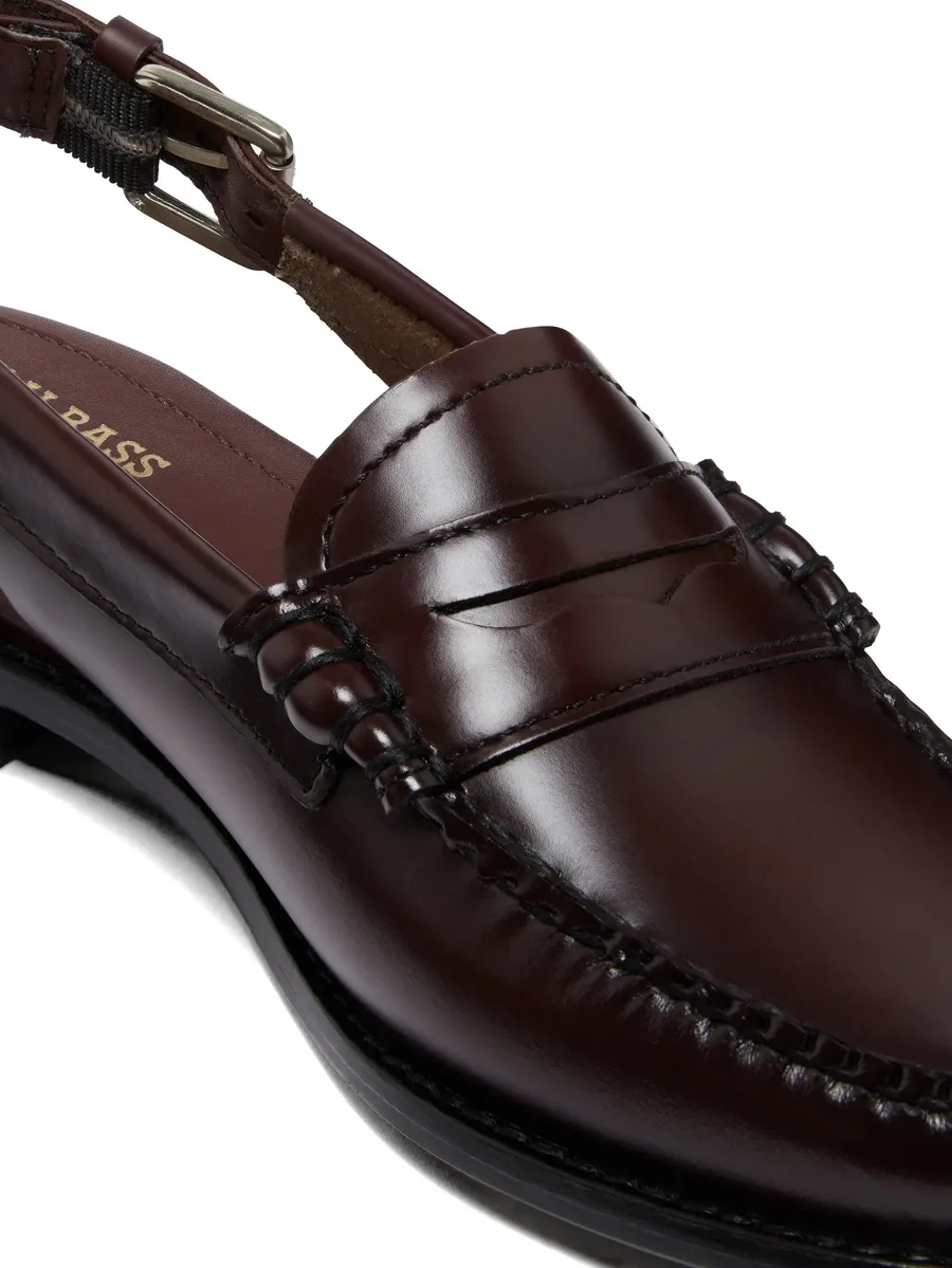 Weejuns penny slingback loafers 12