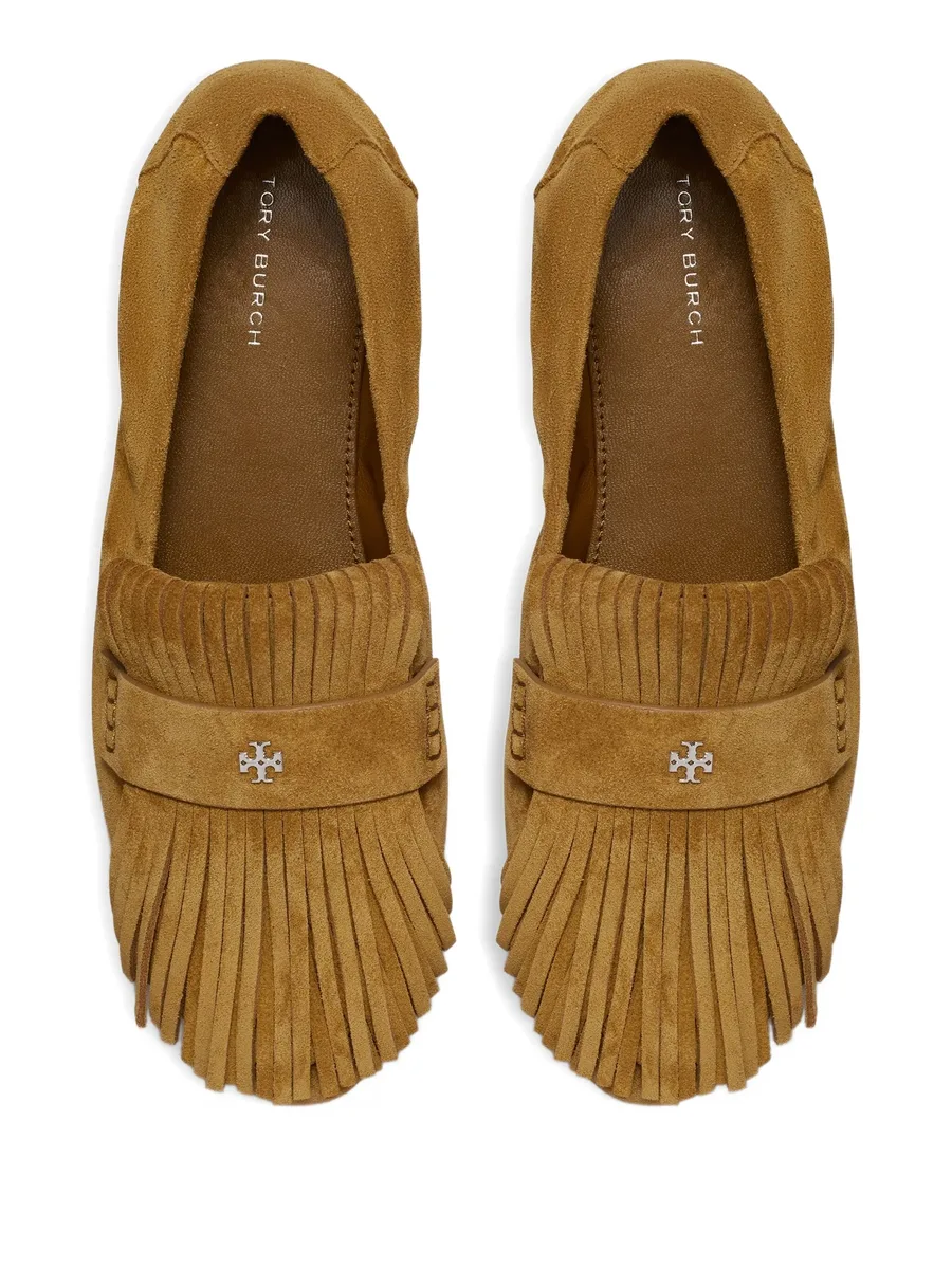 fringe-detail loafers 6