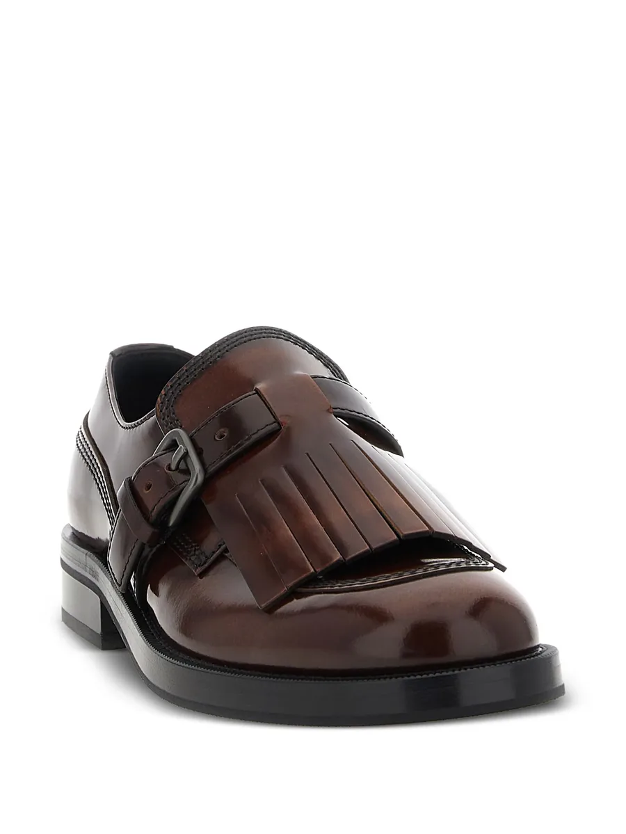 fringe-detail monk shoes 3