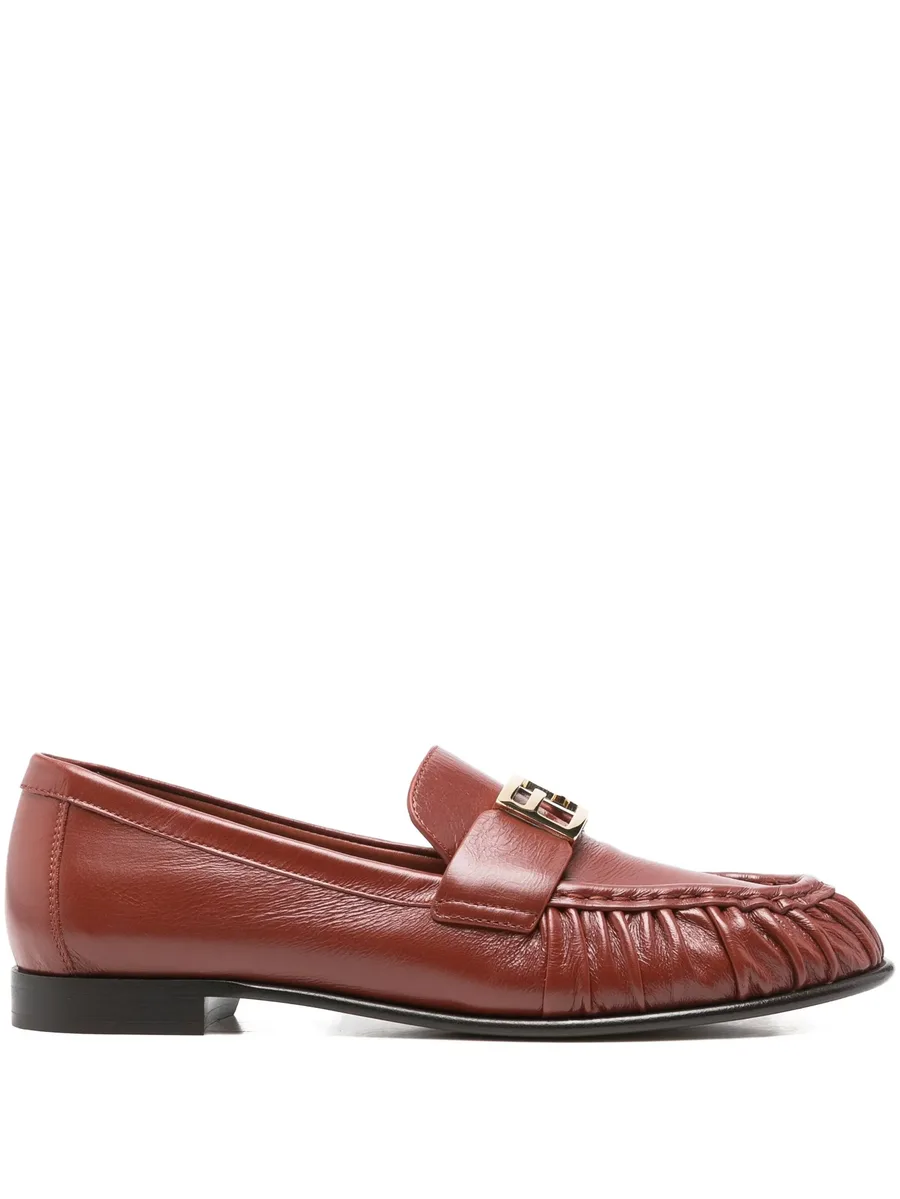 baguette leather loafers 2