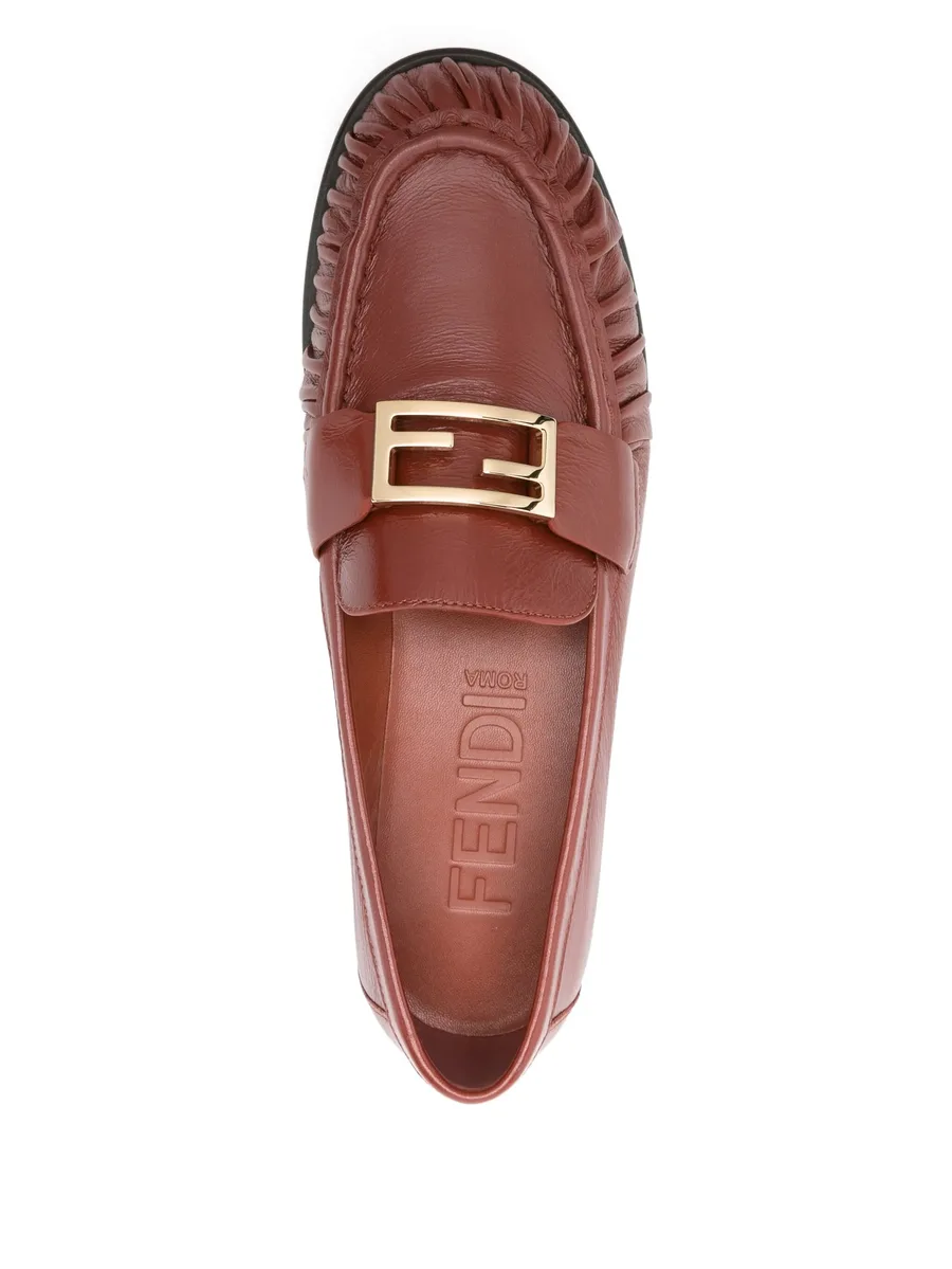 baguette leather loafers 7