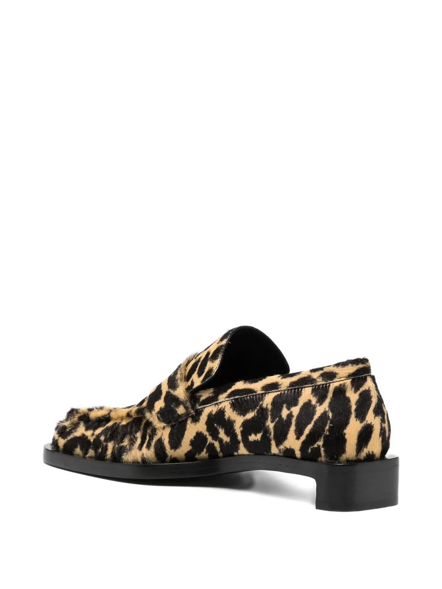 leopard-print loafers 5
